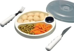 Able2 Ergovita Warmhoudbord - Ø 22 Cm - Blauw 11 Able2 Ergovita Warmhoudbord - Ø 22 Cm - Blauw -Bestek Verkoop 1200x826 3