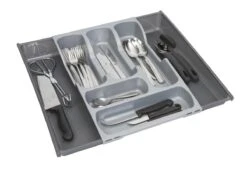 Curver Bestekbak - 5 Vaks - Uitschuifbaar Naar 7 Vaks - 42x30/52x6 Cm -Bestek Verkoop 1200x831 3