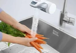 BRITA On Tap Faucet Filtration System - Uitstekend Smakend Gefilterd Water - Inclusief 1 BRITA ON TAP Kraanfilter - 600 Liter Water Gefilterd Per Patroon - Witte Kleur -Bestek Verkoop 1200x839 1