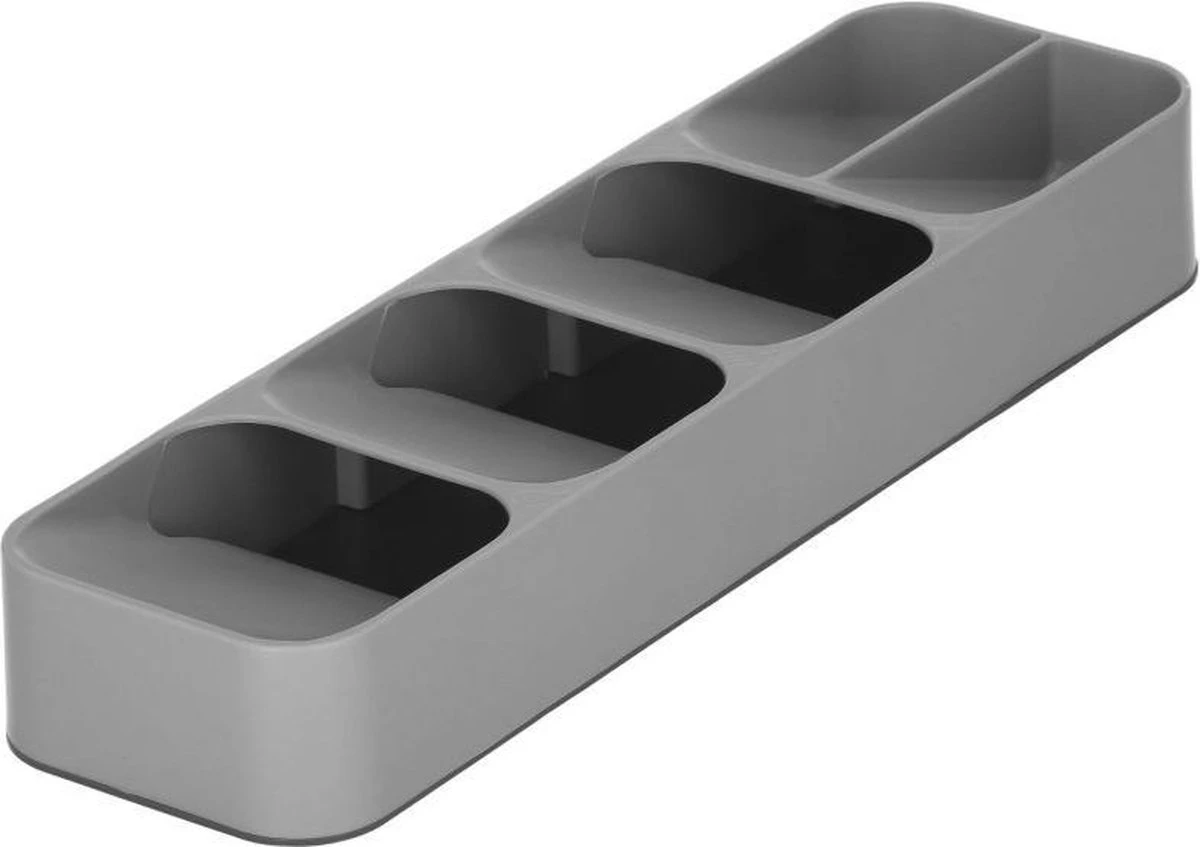 Springos Multifunctionele Bestekbak | Besteklade | Bestek Organizer | Kunststof | 39 X 11 X 5.5 CM 5 Springos Multifunctionele Bestekbak | Besteklade | Bestek Organizer | Kunststof | 39 X 11 X 5.5 CM - Afbeelding 3