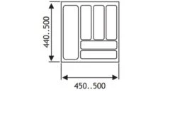 Culinorm Bestekbak - Besteklade - 50 Cm Breed X 50 Cm Diep - Grijs 7 Culinorm Bestekbak - Besteklade - 50 Cm Breed X 50 Cm Diep - Grijs -Bestek Verkoop 1200x850 8