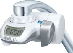 BRITA On Tap Faucet Filtration System - Uitstekend Smakend Gefilterd Water - Inclusief 1 BRITA ON TAP Kraanfilter - 600 Liter Water Gefilterd Per Patroon - Witte Kleur -Bestek Verkoop 1200x871
