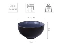 Tokyo Design Studio Glassy Blue Sushi Servies - 8 Delig - 2 Persoons -Bestek Verkoop 1200x886