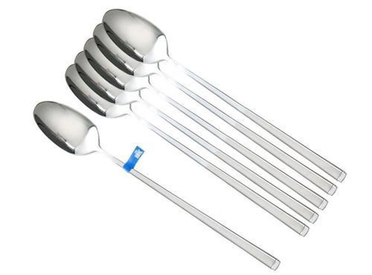 BK Waal Longdrinklepels - 6 Stuks - 18/10 Edelstaal 10 BK Waal Longdrinklepels - 6 Stuks - 18/10 Edelstaal - Afbeelding 8