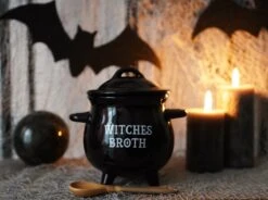 Something Different Soepkom Witches Broth Cauldron With Broom Spoon Zwart 11 Something Different Soepkom Witches Broth Cauldron With Broom Spoon Zwart -Bestek Verkoop 1200x896 5