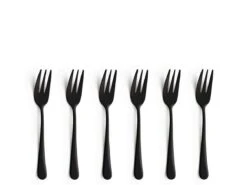 Amefa Taartvorkjes - 6 Stuks - Zwart -Bestek Verkoop 1200x900 115