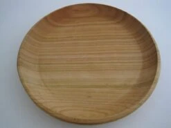 Houten Ontbijtborden - Ø 20 Cm - 6 Stuks - Met Bordenrek - Kersenhout -Bestek Verkoop 1200x900 67
