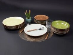 Studio Tavola Dinerborden Deep Forest ø 26.5 Cm - 6 Stuks -Bestek Verkoop 1200x900 80