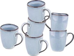 Koffiekopjes - Cappuccino Kop - Theemok - Koffiebeker - Blauw - 320ml - Set Van 6 15 Koffiekopjes - Cappuccino Kop - Theemok - Koffiebeker - Blauw - 320ml - Set Van 6 -Bestek Verkoop 1200x904 1