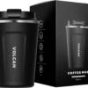 Volcan RVS Koffiebeker To Go - Thermosbeker - Theebeker - Coffee - Zwart -Bestek Verkoop 1200x960 1