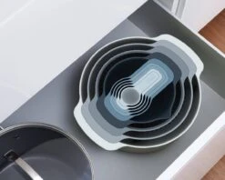 Joseph Joseph Editions Sky Nest 9 Plus Keukenhulpen - Polypropyleen - Set Van 9 Stuks - Oceaan -Bestek Verkoop 1200x964 6