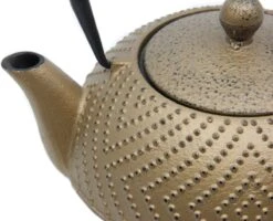 Bredemeijer - Theepot Fujian Goud 1.2L Met Filter -Bestek Verkoop 1200x973 2