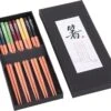 Chopsticks - Hout - 5 Paar - 22,5 Cm - Japanse Stijl - Sushi Giftset 1 Chopsticks - Hout - 5 Paar - 22,5 Cm - Japanse Stijl - Sushi Giftset -Bestek Verkoop 1200x992 2