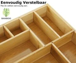 Merkloos Decopatent® Bestekbak - Lade Organizer - Besteklade - Bamboe - Hout - Bestek Bak Organizer Houder Voor Keukenla - Bestekcassette 14 Merkloos Decopatent® Bestekbak - Lade Organizer - Besteklade - Bamboe - Hout - Bestek Bak Organizer Houder Voor Keukenla - Bestekcassette -Bestek Verkoop 1200x994 3