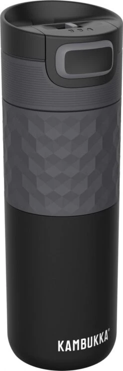 Kambukka Etna Grip Thermosbeker 500 Ml - Makkelijk Reinigen - Lekvrije Koffiebeker - Zwart -Bestek Verkoop 400x1200 2