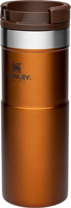 Stanley The NeverLeak™ Travel Mug 0,47L NEW - Thermosfles - Maple -Bestek Verkoop 408x1200