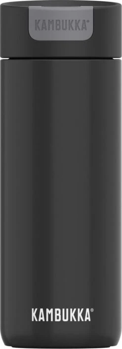 Kambukka Olympus Thermosbeker 500 Ml - Makkelijk Reinigen - Lekvrije Koffiebeker - RVS - Darkness -Bestek Verkoop 421x1200