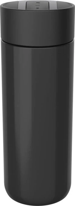 Kambukka Olympus Thermosbeker 500 Ml - Makkelijk Reinigen - Lekvrije Koffiebeker - RVS - Darkness -Bestek Verkoop 438x1200
