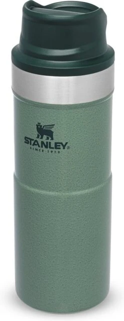 Stanley Trigger-Action Travel Mug 0.35L - Thermosfles - Hammertone Green -Bestek Verkoop 467x1200