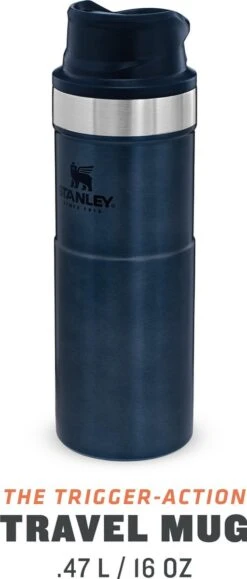 Stanley Trigger-Action Travel Mug 0.47L - Thermosfles - Nightfall -Bestek Verkoop 512x1200