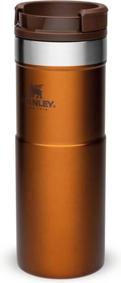Stanley The NeverLeak™ Travel Mug 0,47L NEW - Thermosfles - Maple -Bestek Verkoop 515x1200