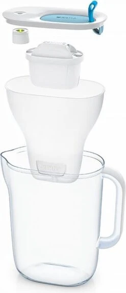 BRITA - Waterfilterkan Style Cool - Blauw - 2,4L + 3 MAXTRA+ Waterfilterpatronen 26 BRITA - Waterfilterkan Style Cool - Blauw - 2,4L + 3 MAXTRA+ Waterfilterpatronen -Bestek Verkoop 518x1200 2