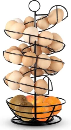 Eiermand – Eierrek – Eierhouder – Eieren – Zwart - Pasen - Tot 40 Eieren - BAULK® -Bestek Verkoop 654x1200 1