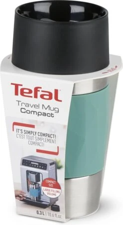 Tefal Compact Travel Mug Compact Thermosfles - 0,3 L - Groen -Bestek Verkoop 658x1200 1