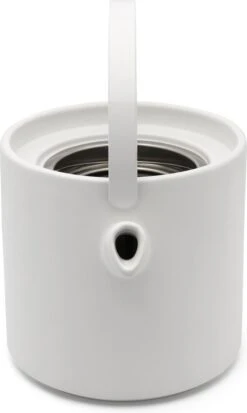 Bredemeijer - Theeset Umea Theepot 1.2L Met Theelichtwarmer - Mat Wit -Bestek Verkoop 718x1200