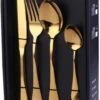 SensaHome - 20-Delige Bestek Set - Inclusief Mes/Vork/Lepel - 4 Personen - Goud