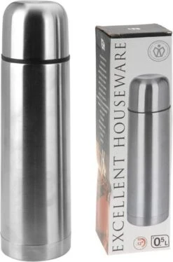 Merkloos Excellent Houseware Bullet Isolatiekan - 0,5 L - RVS -Bestek Verkoop 792x1200