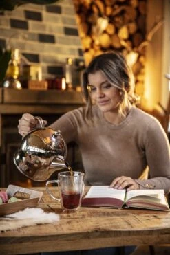 Bredemeijer - Theepot Minuet Santhee 1,4L Glanzend Dubbelwandig -Bestek Verkoop 799x1200 5