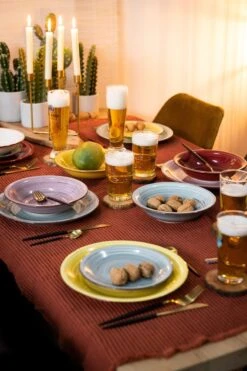 Tavola - Diepe Borden - Kleurrijk - Ø21cm - (6 Stuks) -Bestek Verkoop 799x1200 6