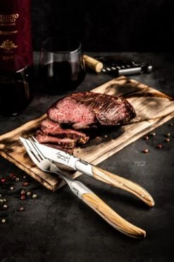 Laguiole Style De Vie Vorken Luxury Line - 6-delig - Olijfhout -Bestek Verkoop 800x1200 56