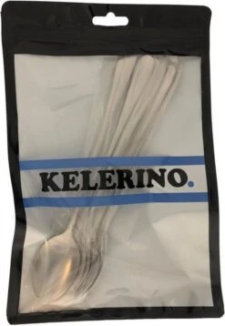 Latte Machiato Lepels – RVS Lange Yoghurt, Dessert Of Koffie Lepeltjes – KELERINO. - Set Van 12 Stuks -Bestek Verkoop 829x1200 1