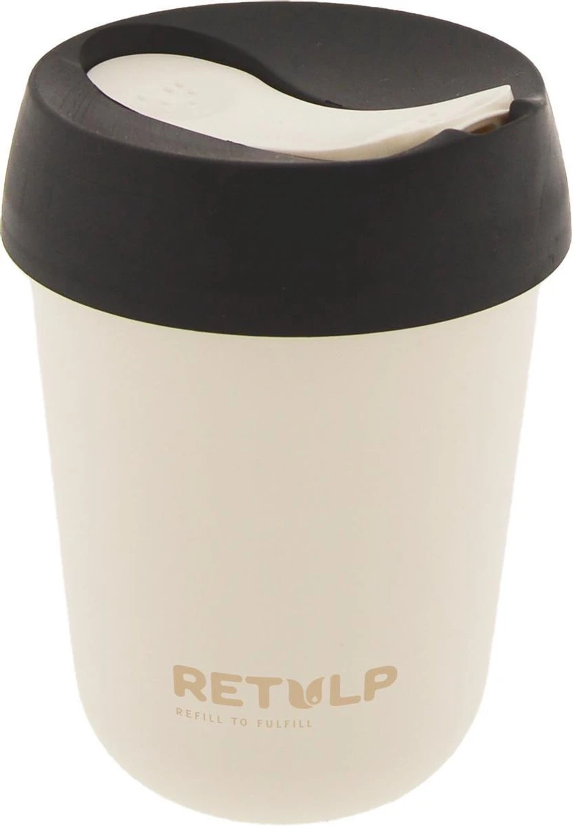 Retulp - Travel Mug - 275 Ml - Koffiebeker To Go - Mok - Night Black 3 Retulp - Travel Mug - 275 Ml - Koffiebeker To Go - Mok - Night Black