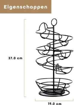 Eiermand – Eierrek – Eierhouder – Eieren – Zwart - Pasen - Tot 40 Eieren - BAULK® -Bestek Verkoop 852x1200