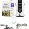 Big Berkey Set: Waterfilter 8,5L + RVS Kraantje + Standaard -Bestek Verkoop 882x1200