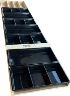 Sjoelbak - Borrelsjoelbak - Hapjesplank - Borrelplank - Mini Sjoelbak 120 Cm Met Zwarte Bakjes - Kleine Sjoelbakken -Bestek Verkoop 882x1200 2