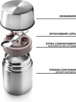 MacGyver Voedselcontainer 600ML - Thermoskan Rvs - Onbreekbaar - 16cm 11 MacGyver Voedselcontainer 600ML - Thermoskan Rvs - Onbreekbaar - 16cm -Bestek Verkoop 894x1200