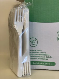 Reflex Vork Luxe 18cm | Herbruikbare Vorken | 50 Stuks