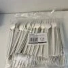 CPLA Bio Snackvork Met Snijrand 13cm WIT 100 Stuks | 100% Composteerbaar. Voor Horeca Friet, Snack, Eten, Partyfeest -Bestek Verkoop 899x1200 20