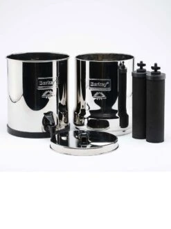 Big Berkey Set: Waterfilter 8,5L + RVS Kraantje + Standaard 8 Big Berkey Set: Waterfilter 8,5L + RVS Kraantje + Standaard -Bestek Verkoop 900x1200