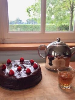 Bredemeijer - Theepot Minuet Santhee 1,4L Glanzend Dubbelwandig -Bestek Verkoop 910x1200