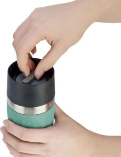 Tefal Compact Travel Mug Compact Thermosfles - 0,3 L - Groen -Bestek Verkoop 926x1200
