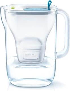 BRITA - Waterfilterkan Style Cool - Blauw - 2,4L + 3 MAXTRA+ Waterfilterpatronen 25 BRITA - Waterfilterkan Style Cool - Blauw - 2,4L + 3 MAXTRA+ Waterfilterpatronen -Bestek Verkoop 932x1200