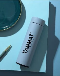 Slimme Thermosfles Met LCD Temperatuur Display - Curver Isolatiefles 500 ML - Rubber Coating - Dubbelwandige Thermosfles - Thermosbeker - Isoleerfles - Thermoskan - Travel Mug - Bidon Drinkfles - Koffiebeker - Drinkflessen - RVS - Smart Thermos -Bestek Verkoop 941x1200