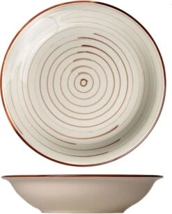 Tavola - Diepe Borden - Kleurrijk - Ø21cm - (6 Stuks) -Bestek Verkoop 965x1200